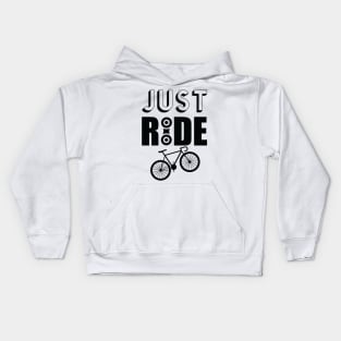 just ride Kids Hoodie